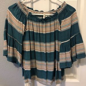 off the shoulder top